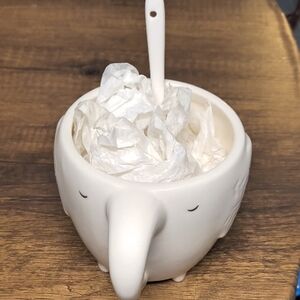 Elephant Shaped Cream Mug with Spoon